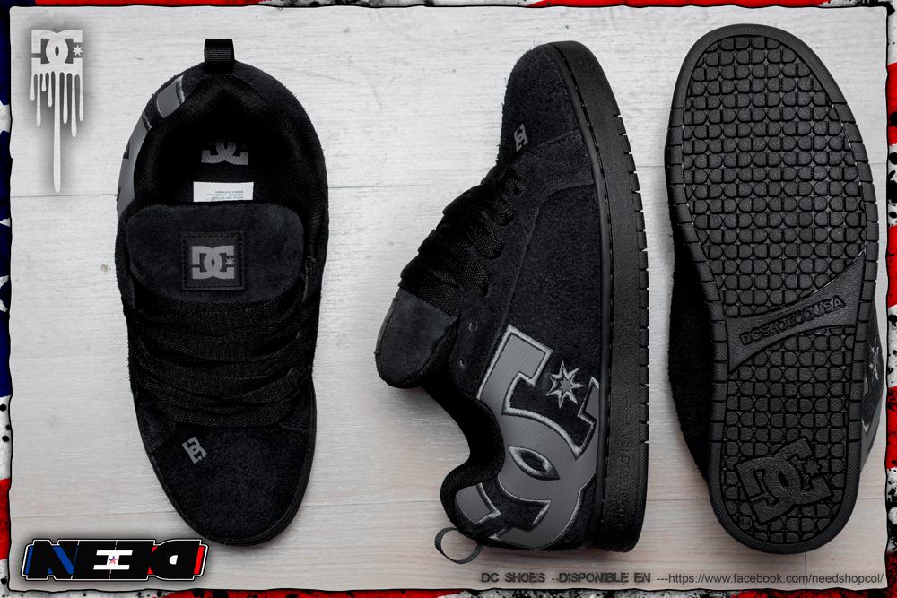 Dc shoes court graffik black - Imagen 3