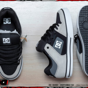 Dc shoes pure black grey brown