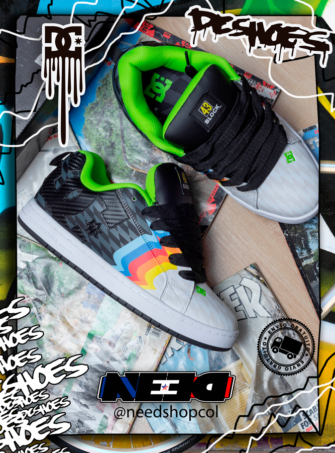 Dc shoes court graffik 43i - Imagen 2