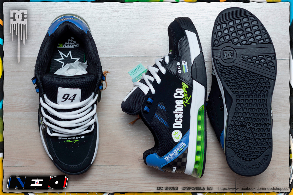 Dc shoes versatile black blue