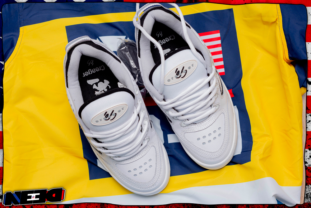 Es skateboarding creager white grey - Imagen 3