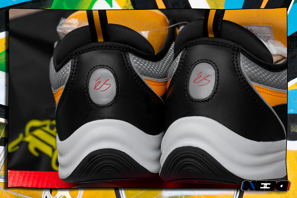 Es skateboarding two nine 8 black yellow - Imagen 3