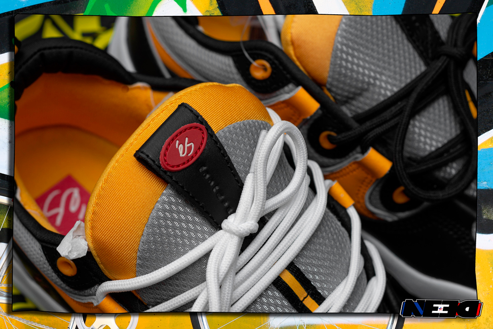 Es skateboarding two nine 8 black yellow - Imagen 4