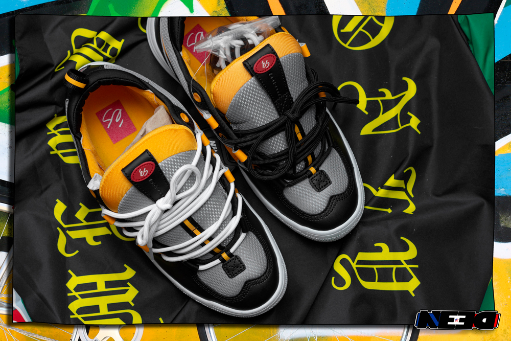 Es skateboarding two nine 8 black yellow - Imagen 6