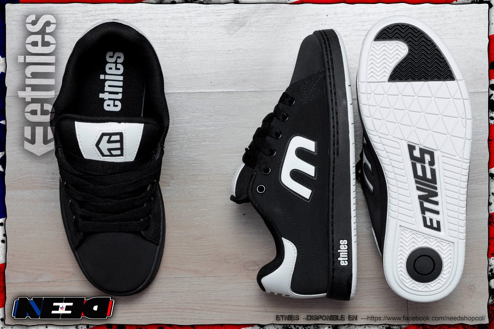 Etnies shoes callicut black white