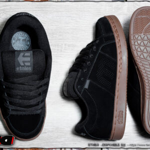 Etnies shoes kingpin black gum